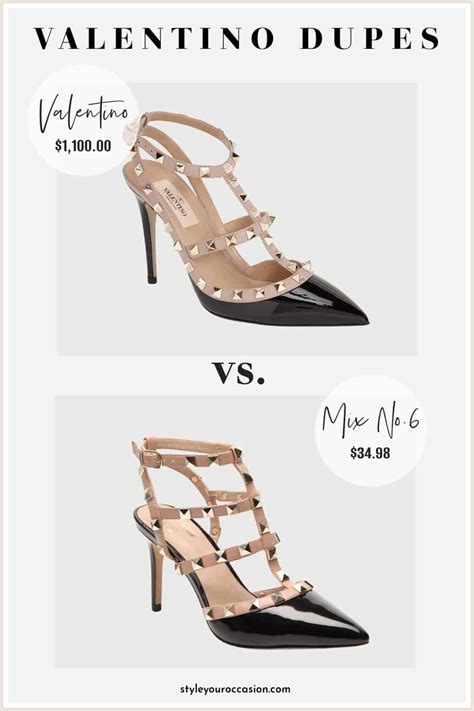 valentino shoe dupes|valentino rockstud heels dupes.